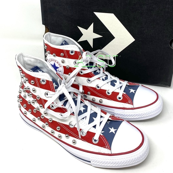 Converse Ctas High Canvas Garnet American Women’s - Picture 8 of 11